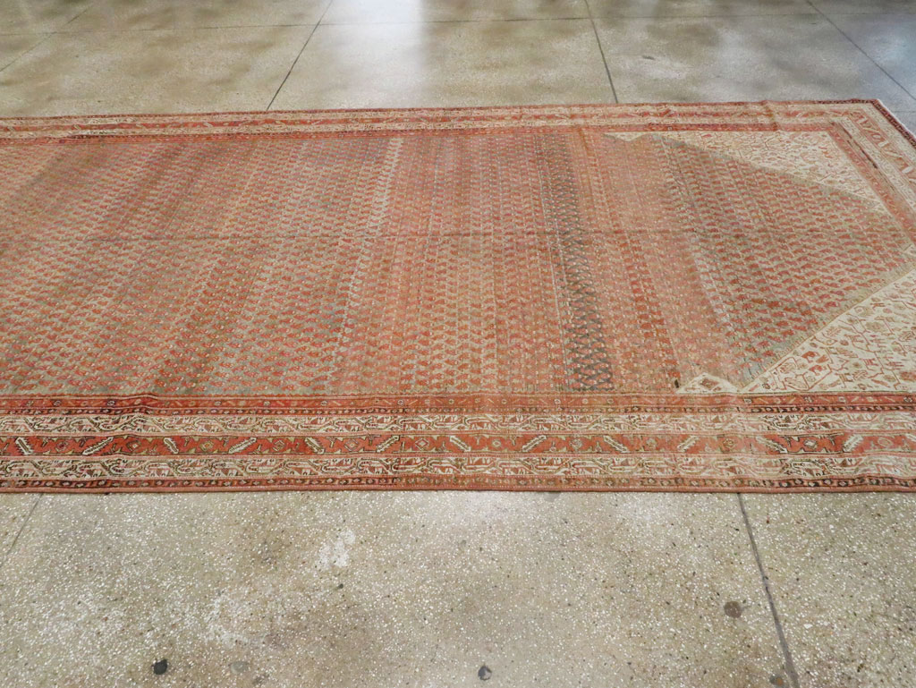 Antique Persian Malayer Carpet, No.23344 - Staging