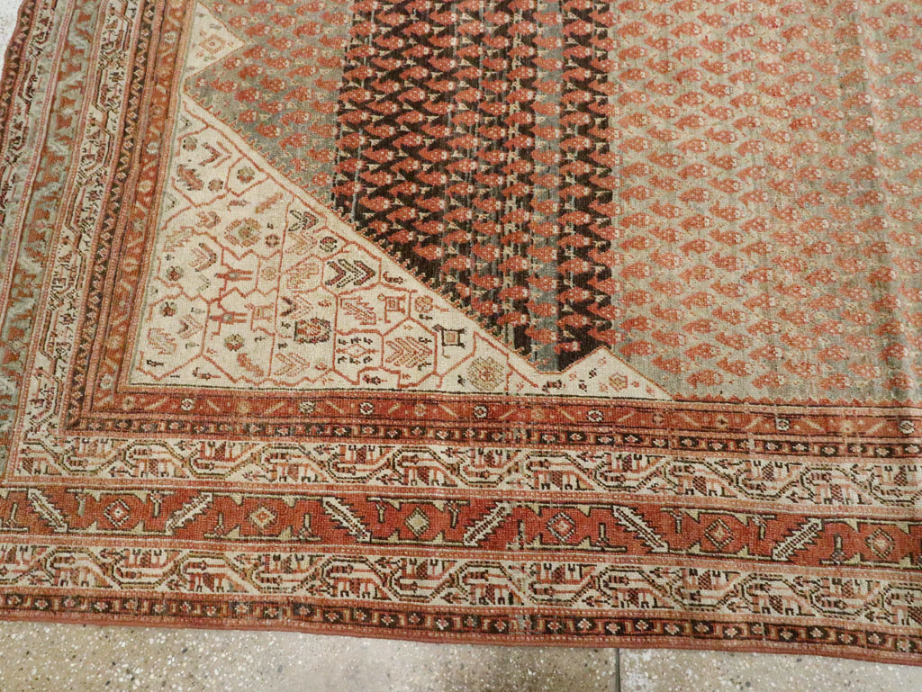 Antique Persian Malayer Carpet, No.23344 - Staging