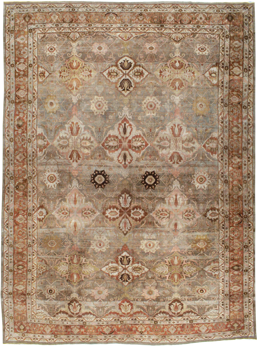 Antique Persian Bidjar Carpet, No.23352 - Staging