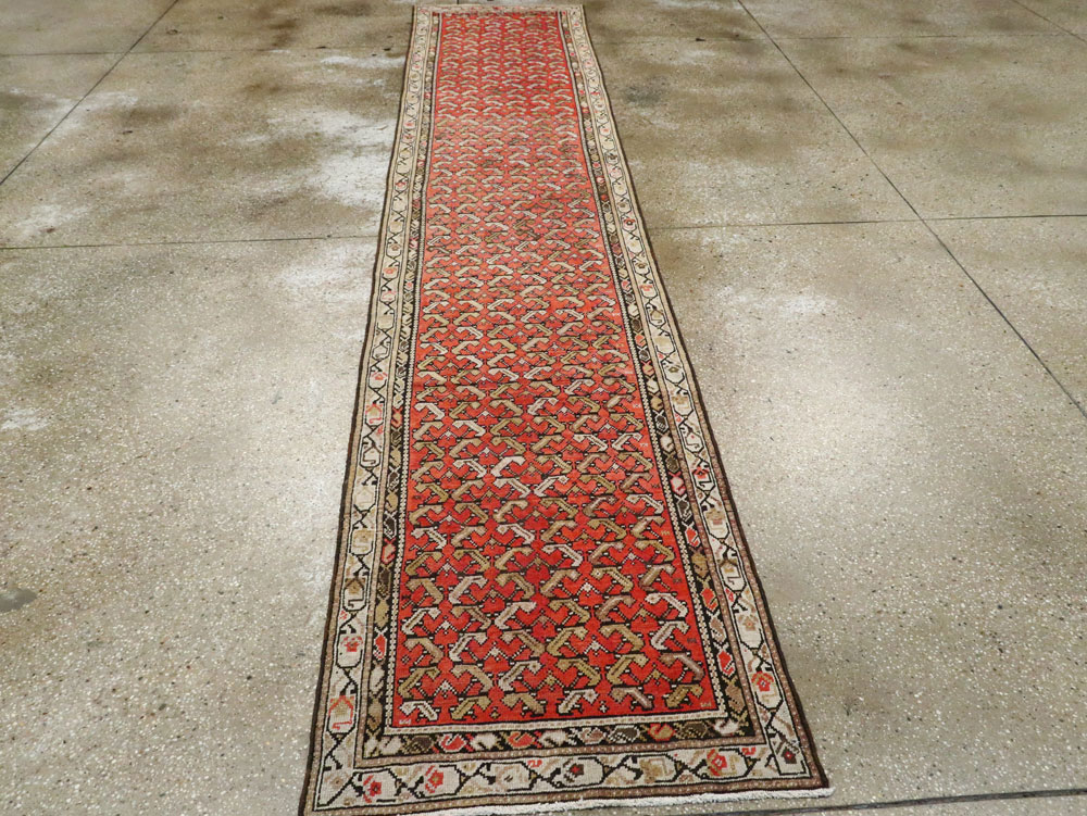 Antique Persian Northwest Runner, No.23359 - Staging