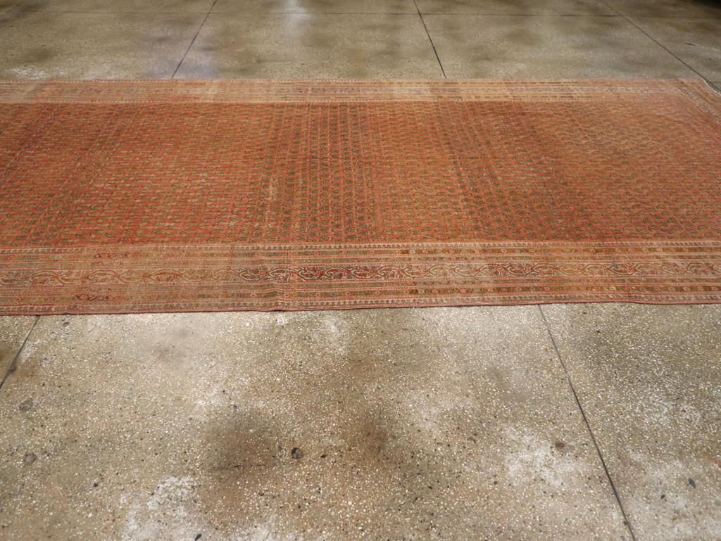 Antique Persian Malayer Gallery Carpet, No.23360 - Staging