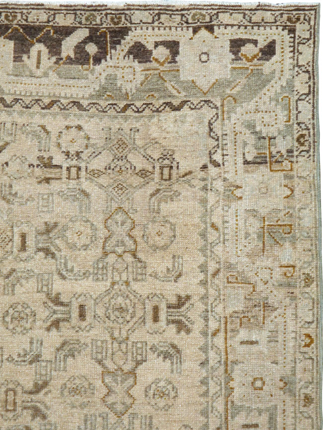 Vintage Persian Malayer Rug, No.23361 - Staging