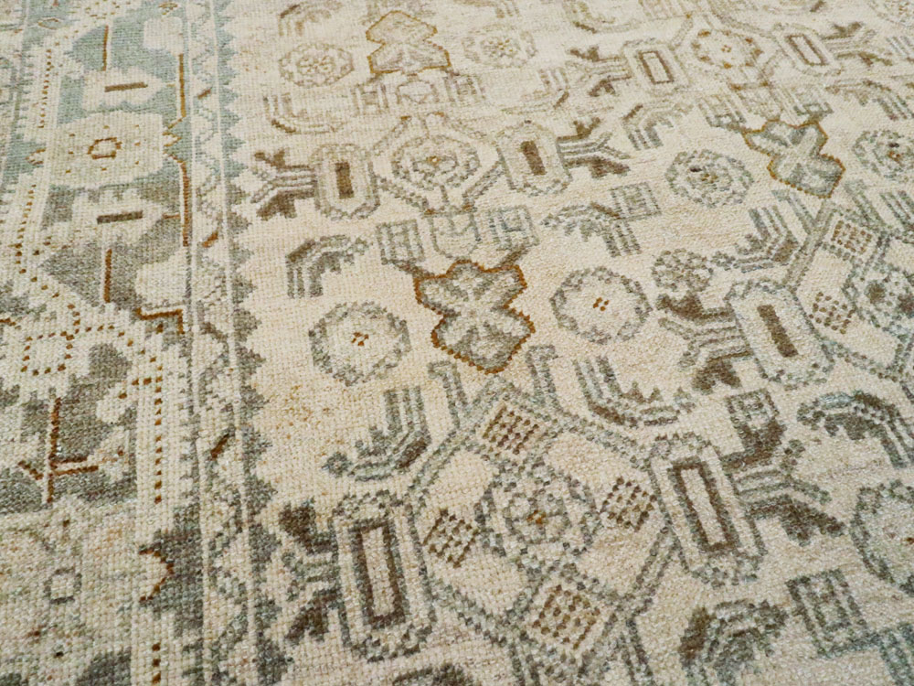 Vintage Persian Malayer Rug, No.23361 - Staging