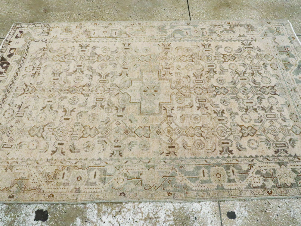 Vintage Persian Malayer Rug, No.23361 - Staging