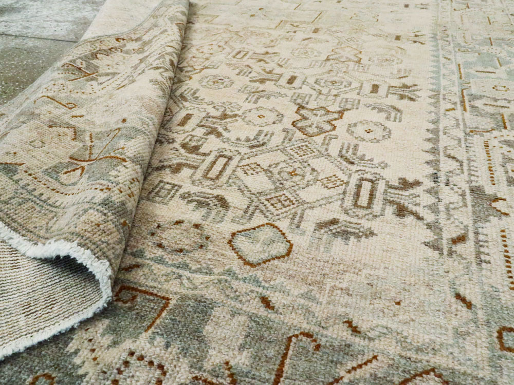 Vintage Persian Malayer Rug, No.23361 - Staging