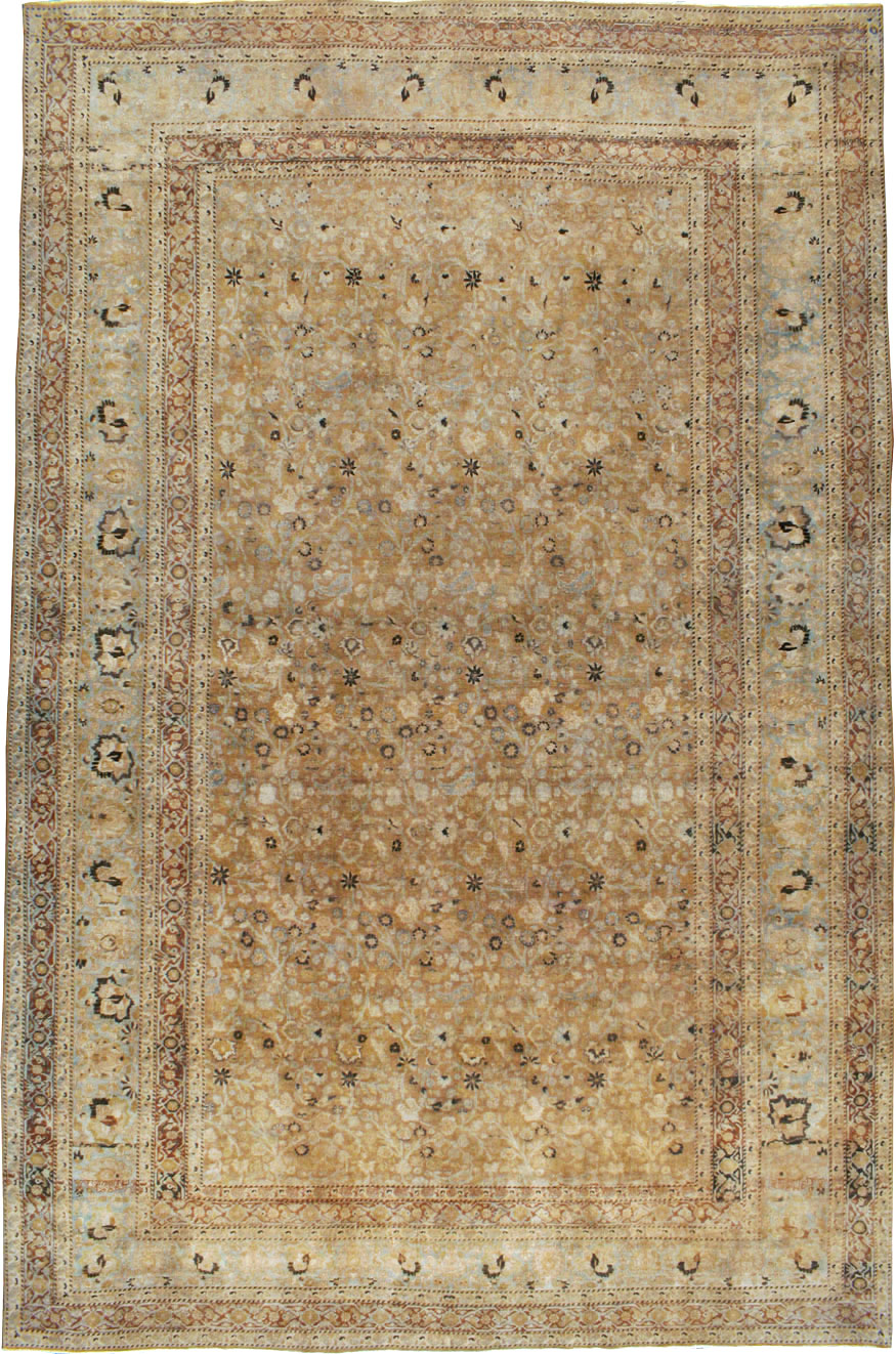 Antique Persian Mashad Carpet, No.23363 - Staging