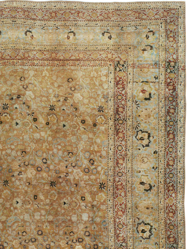 Antique Persian Mashad Carpet, No.23363 - Staging