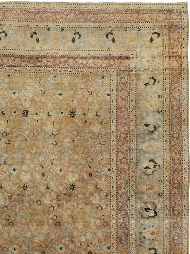 Antique Persian Mashad Carpet, No.23363 - Staging