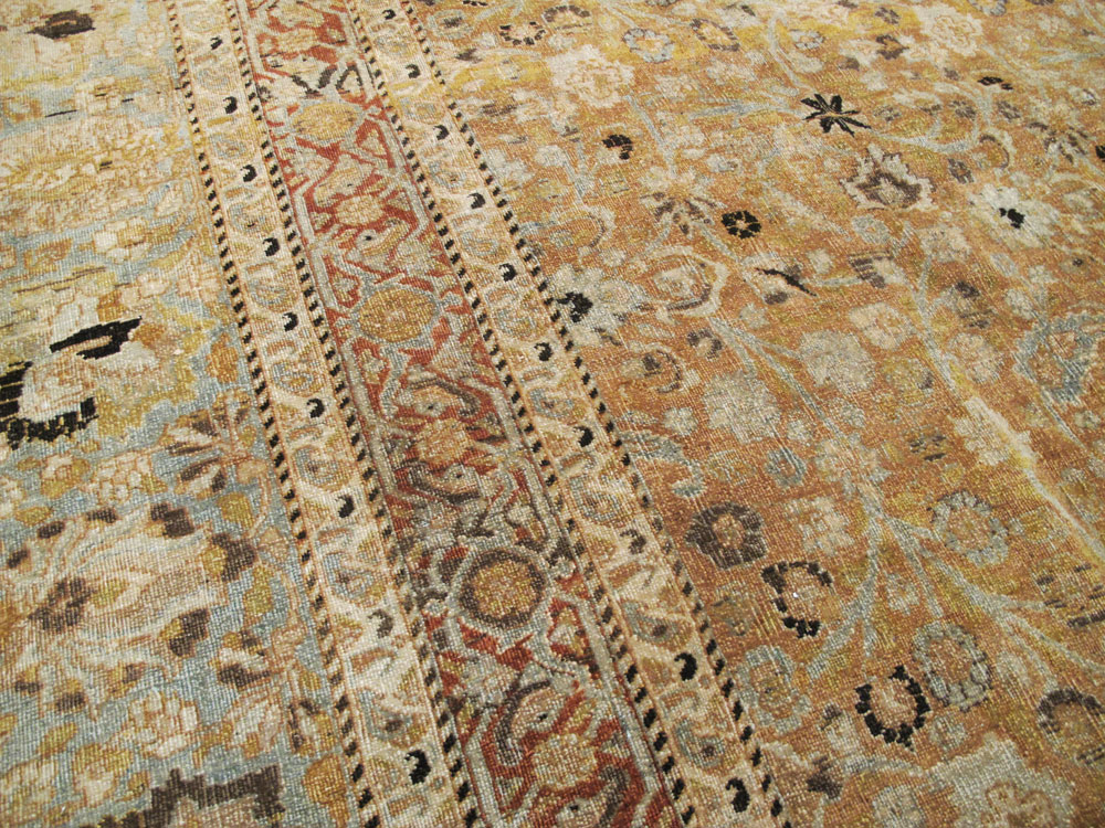 Antique Persian Mashad Carpet, No.23363 - Staging