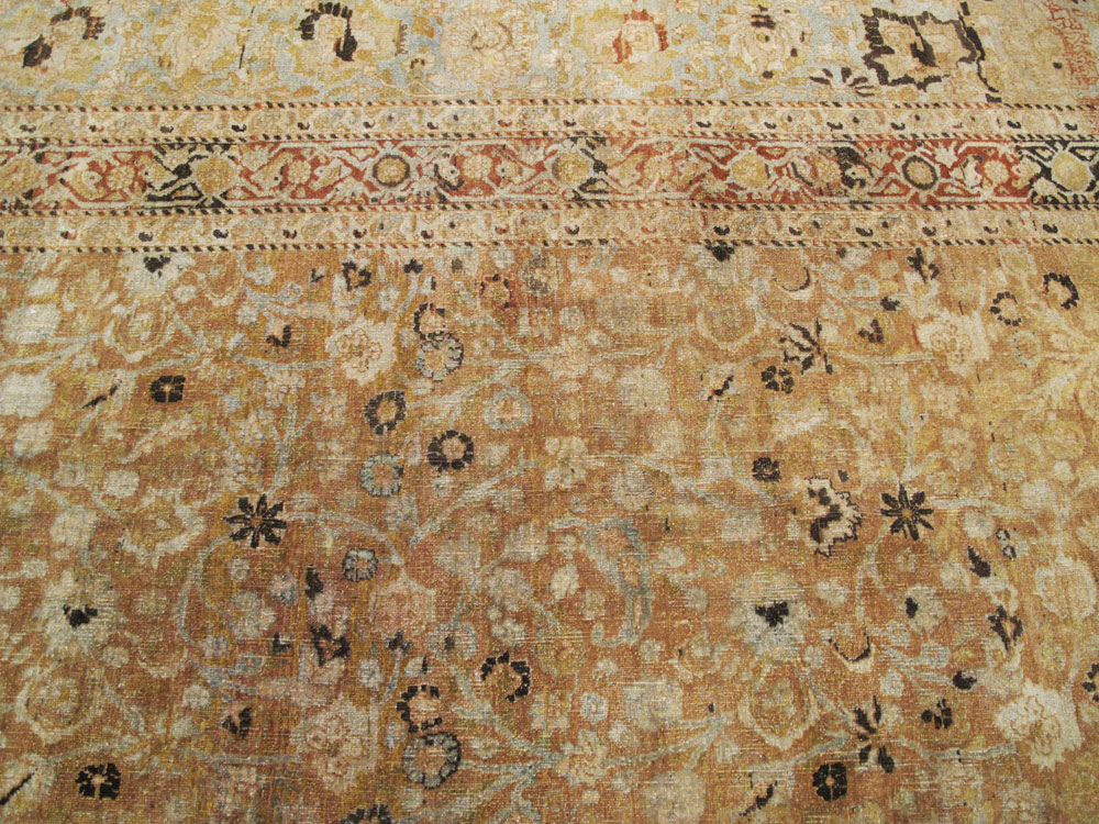 Antique Persian Mashad Carpet, No.23363 - Staging
