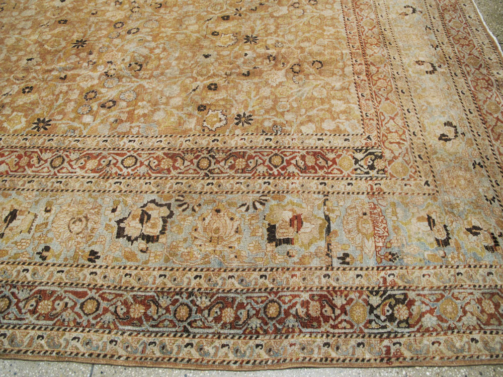 Antique Persian Mashad Carpet, No.23363 - Staging