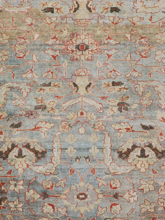 Antique Persian Mahal Carpet, No.23365 - Staging