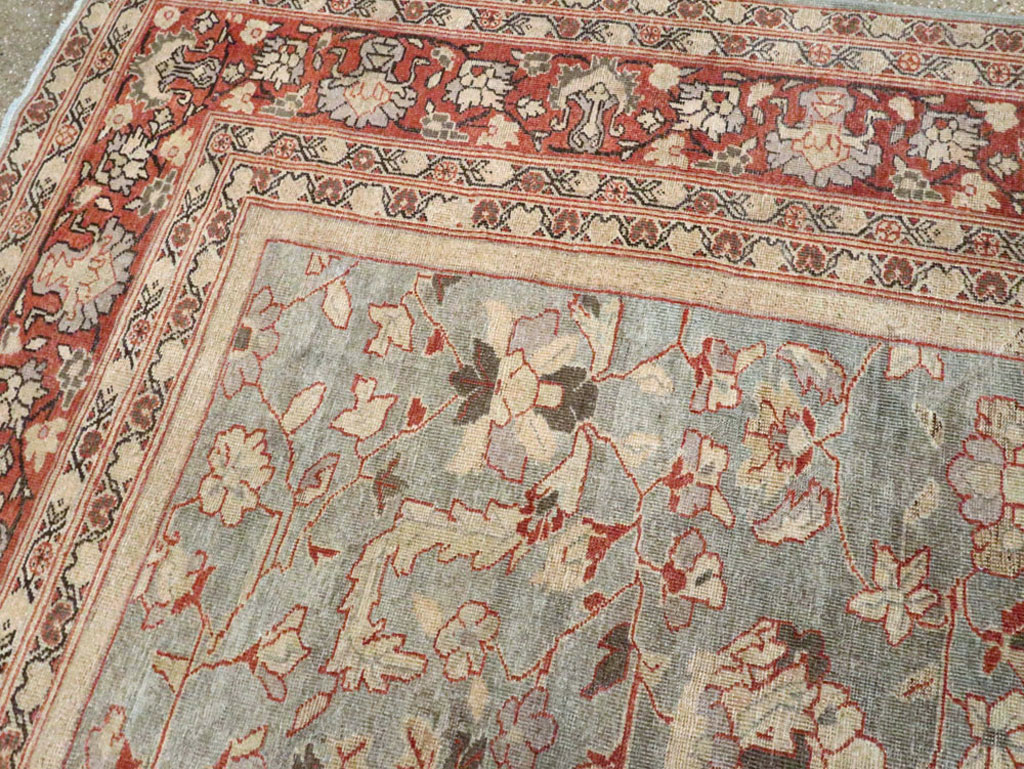 Antique Persian Mahal Carpet, No.23365 - Staging