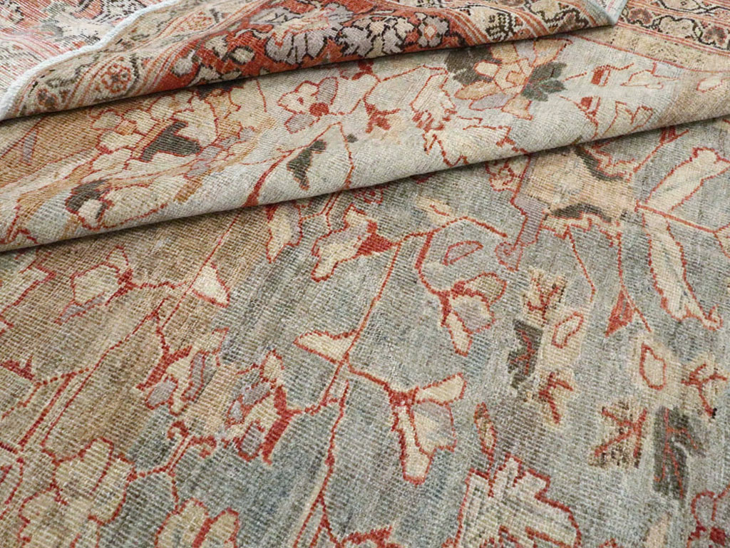 Antique Persian Mahal Carpet, No.23365 - Staging