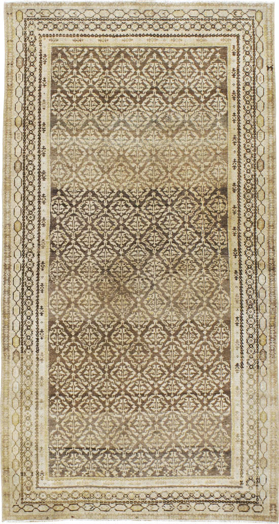 Vintage Persian Malayer Rug, No.23367 - Staging