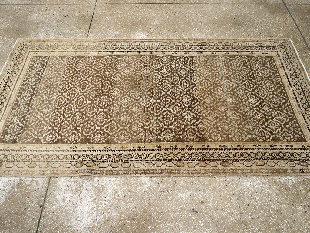 Vintage Persian Malayer Rug, No.23367 - Staging