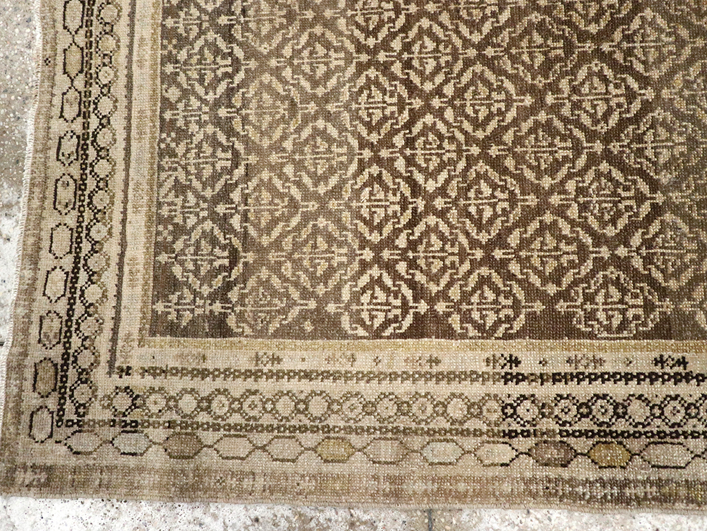 Vintage Persian Malayer Rug, No.23367 - Staging
