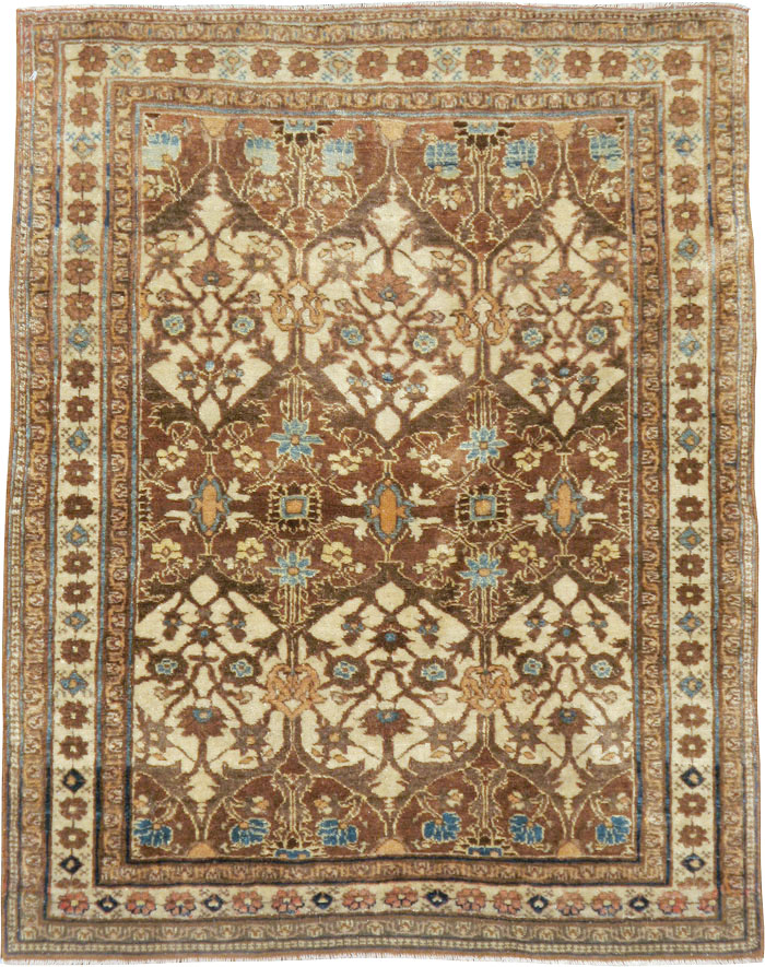 Antique Persian Tabriz Hagi Jalili Rug, No.23372 - Staging