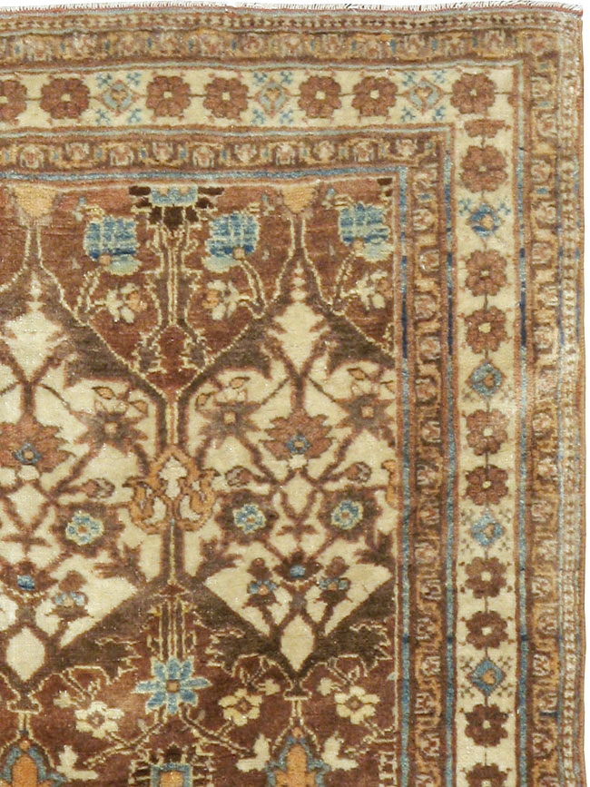 Antique Persian Tabriz Hagi Jalili Rug, No.23372 - Staging