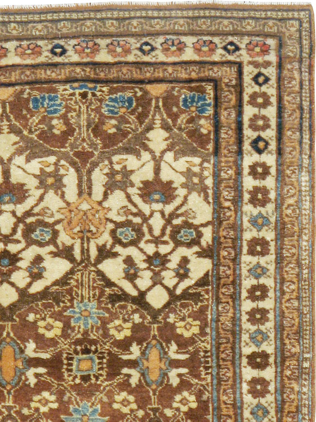 Antique Persian Tabriz Hagi Jalili Rug, No.23372 - Staging