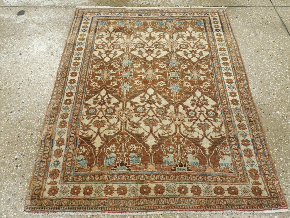 Antique Persian Tabriz Hagi Jalili Rug, No.23372 - Staging