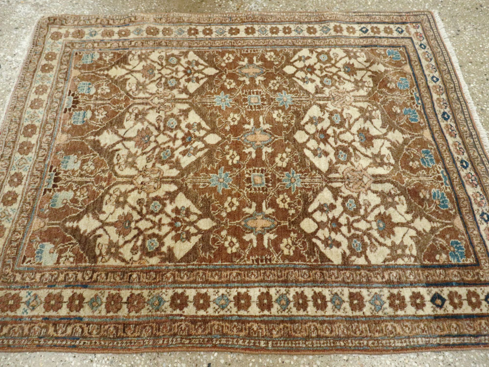 Antique Persian Tabriz Hagi Jalili Rug, No.23372 - Staging