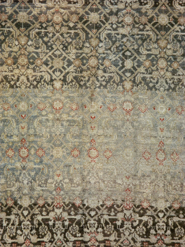Vintage Persian Malayer Gallery Carpet, No.23384 - Staging