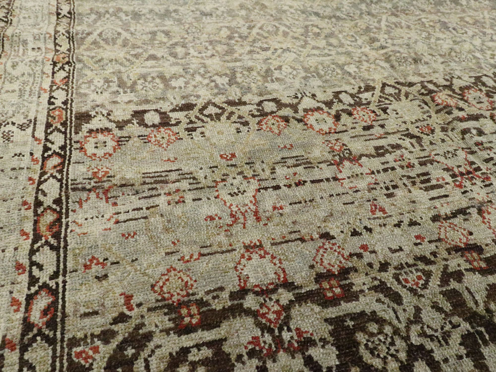 Vintage Persian Malayer Gallery Carpet, No.23384 - Staging