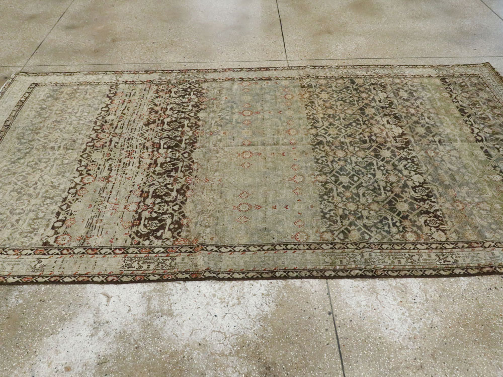Vintage Persian Malayer Gallery Carpet, No.23384 - Staging
