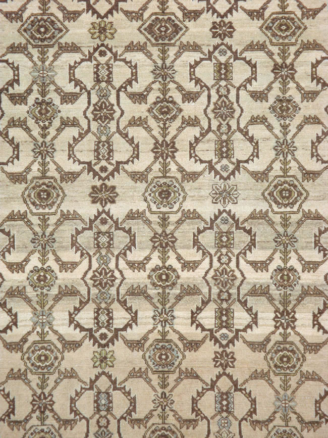 Antique Persian Malayer Carpet, No.23387 - Staging