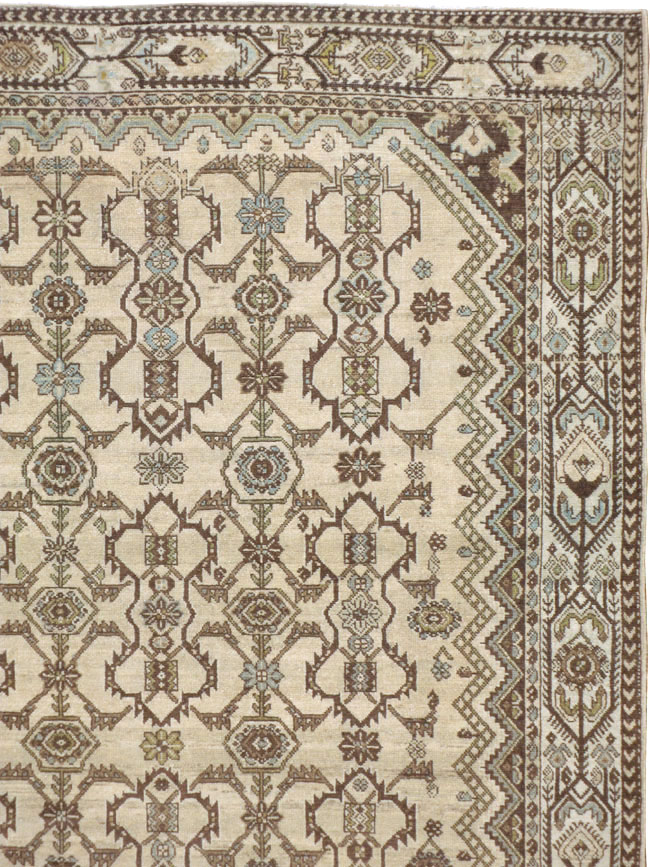 Antique Persian Malayer Carpet, No.23387 - Staging