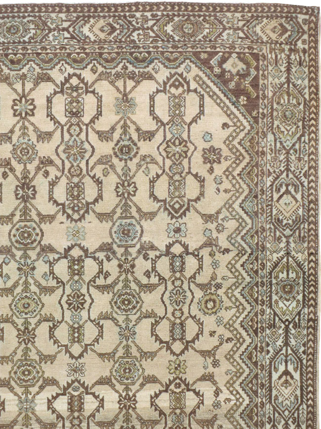 Antique Persian Malayer Carpet, No.23387 - Staging