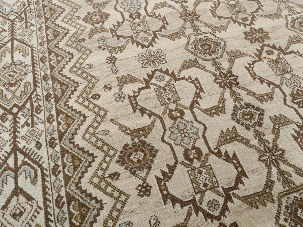 Antique Persian Malayer Carpet, No.23387 - Staging