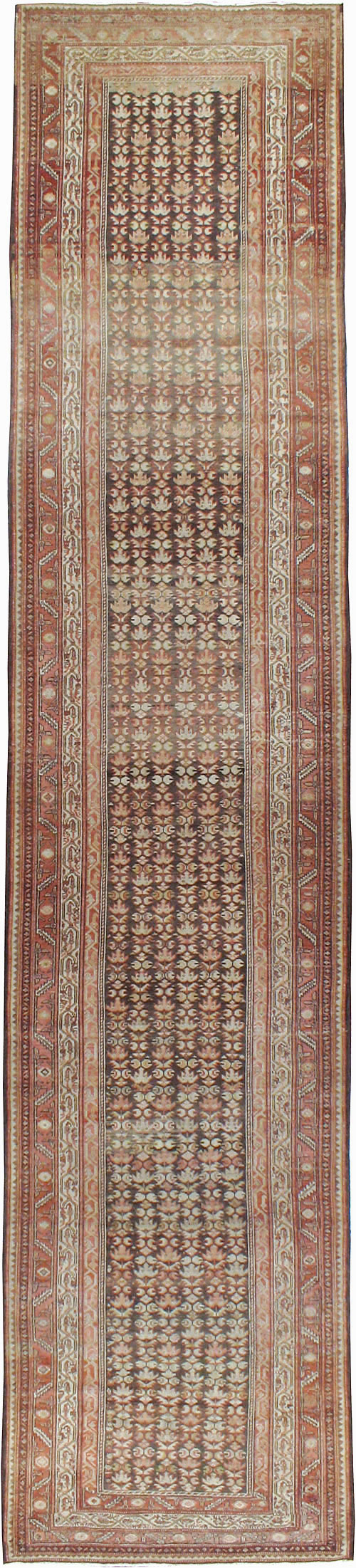Vintage Persian Malayer Wide Gallery Runner, No.23396 - Staging