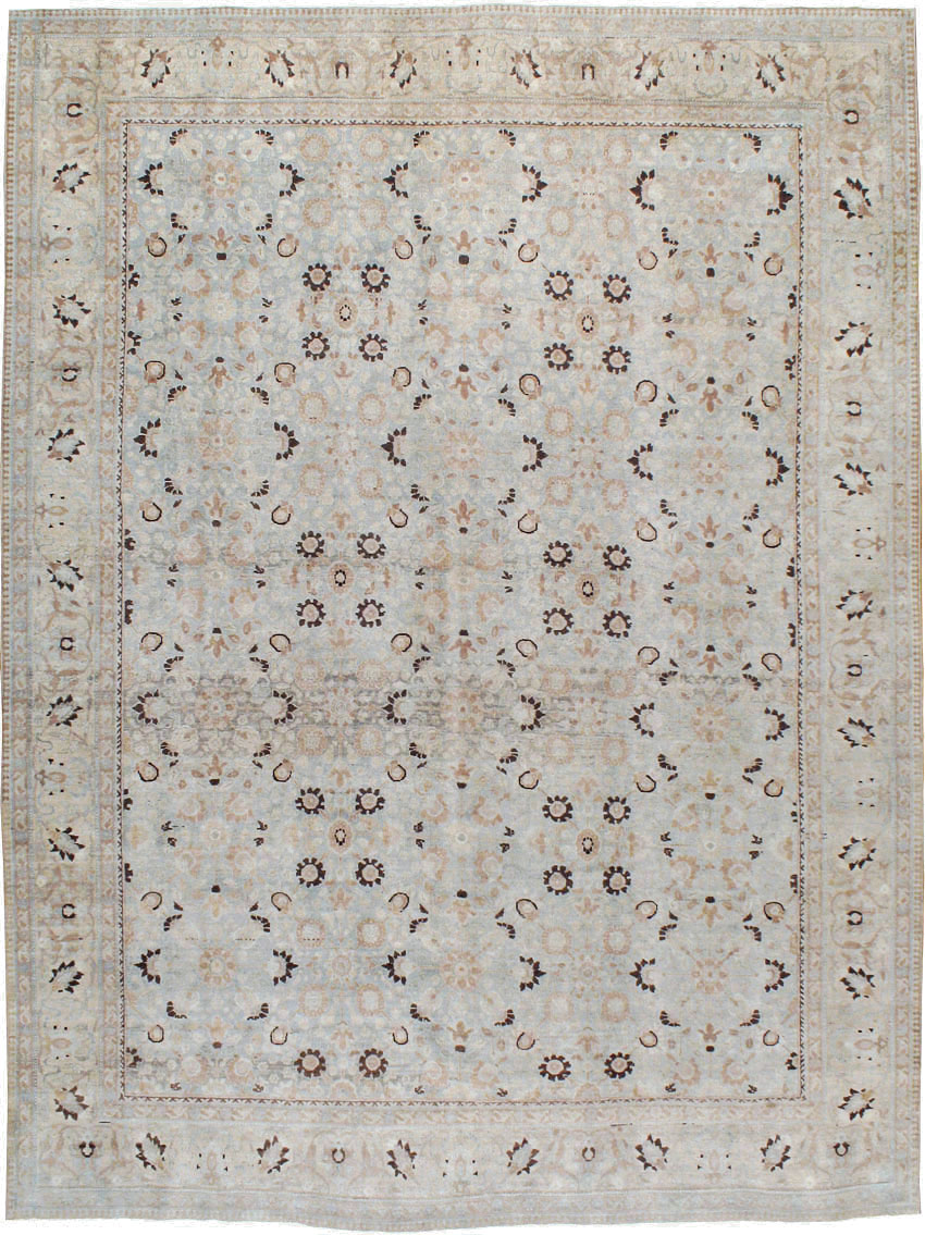 Antique Persian Tabriz Carpet, No.23404 - Staging