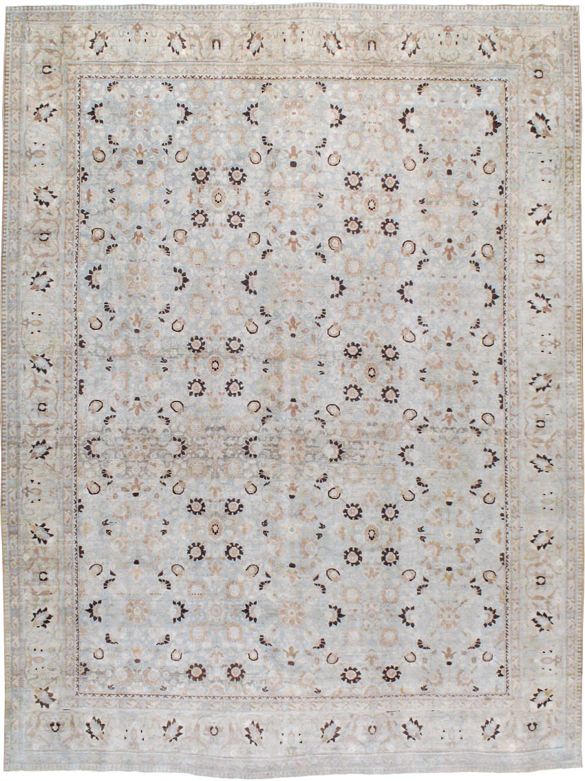 Antique Persian Tabriz Carpet, No.23404 - Staging