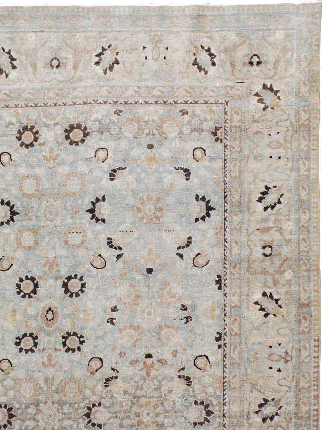 Antique Persian Tabriz Carpet, No.23404 - Staging