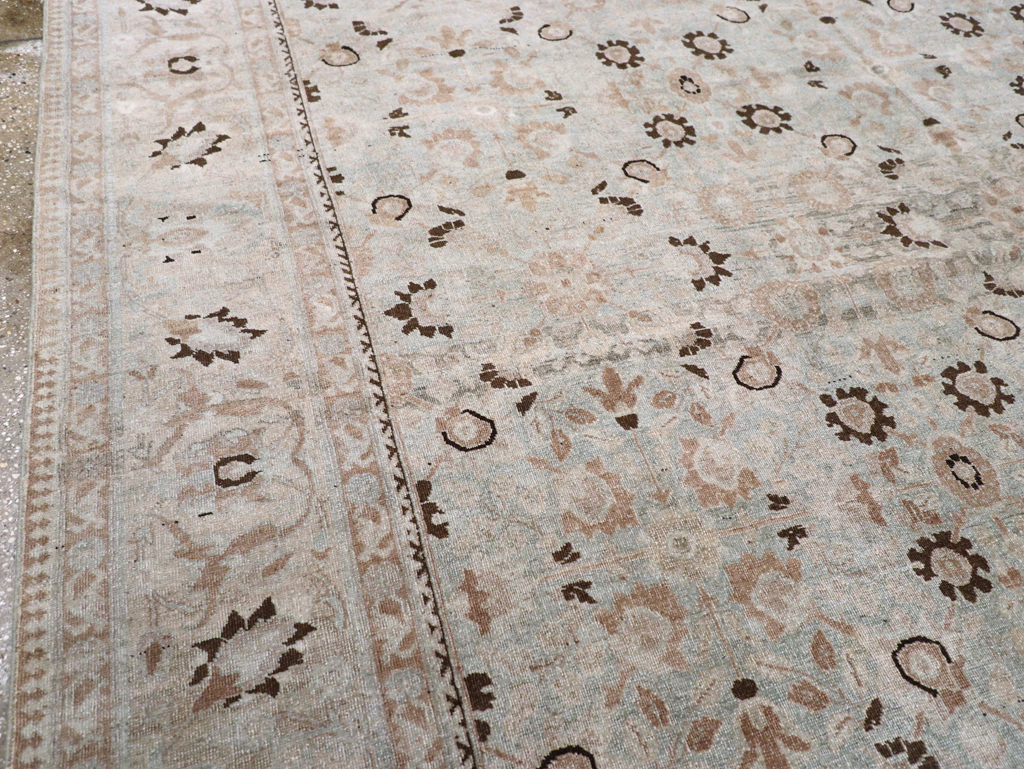 Antique Persian Tabriz Carpet, No.23404 - Staging