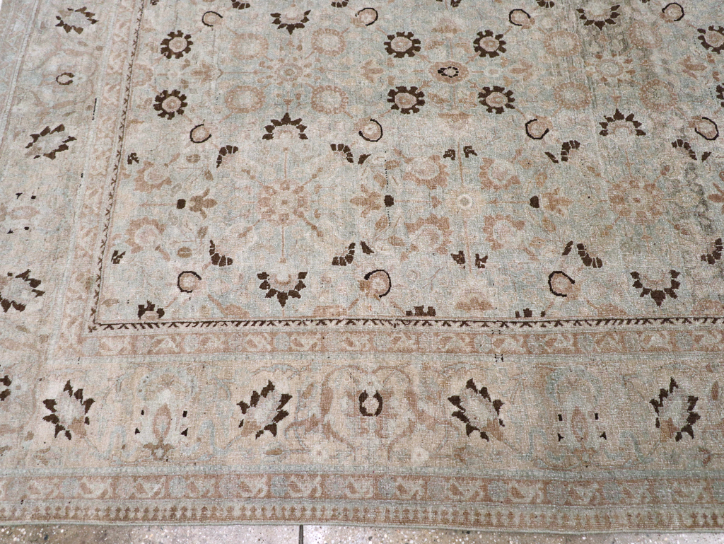 Antique Persian Tabriz Carpet, No.23404 - Staging