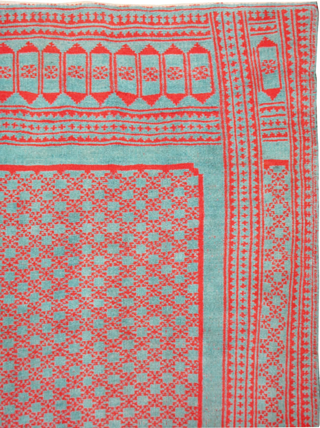 Vintage Persian Flatweave Kilim, No.23406 - Staging