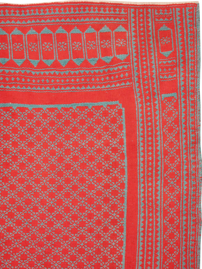 Vintage Persian Flatweave Kilim, No.23406 - Staging