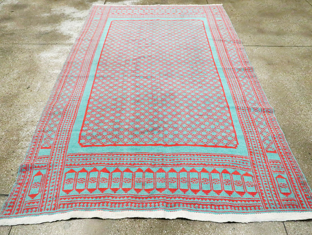 Vintage Persian Flatweave Kilim, No.23406 - Staging