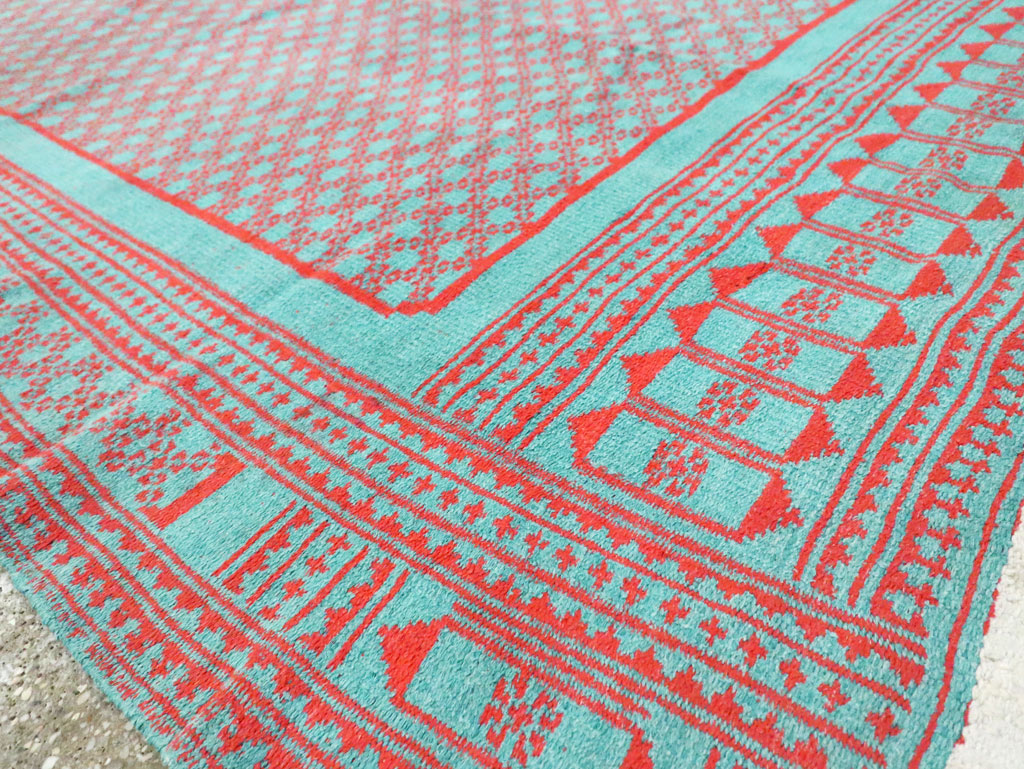 Vintage Persian Flatweave Kilim, No.23406 - Staging