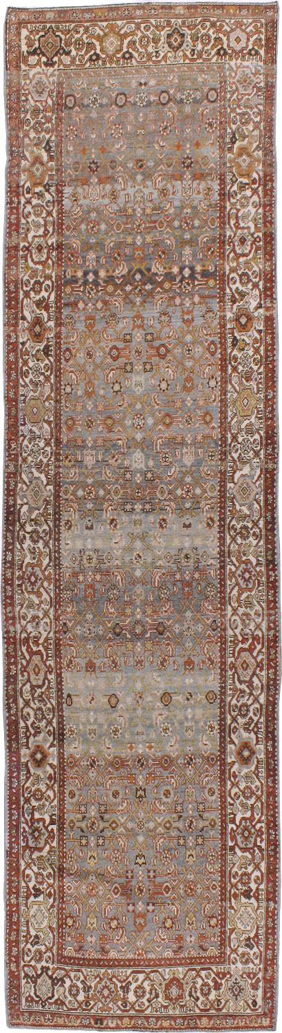 Vintage Persian Malayer Gallery Runner, No.23408 - Staging