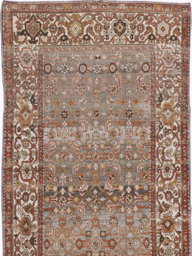 Vintage Persian Malayer Gallery Runner, No.23408 - Staging