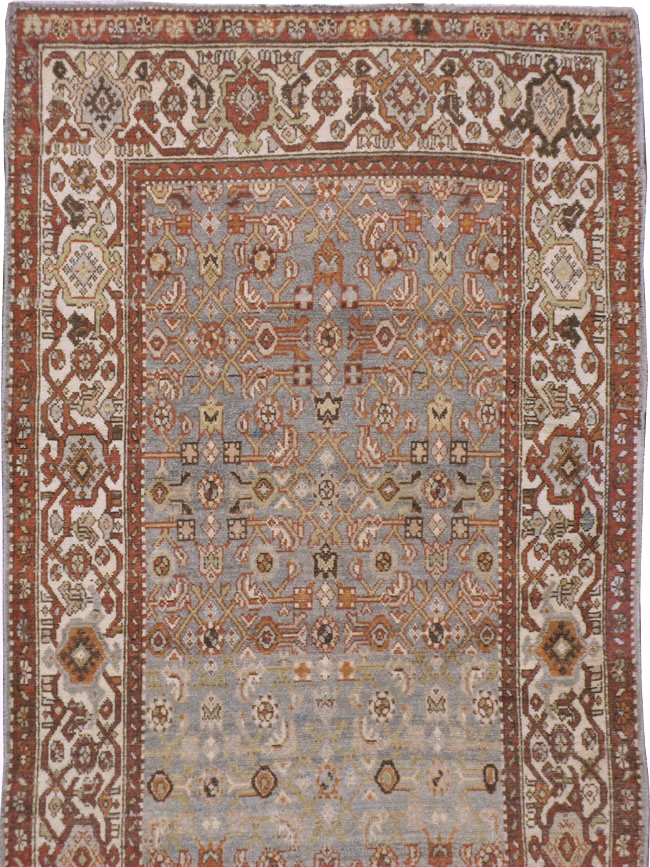 Vintage Persian Malayer Gallery Runner, No.23408 - Staging