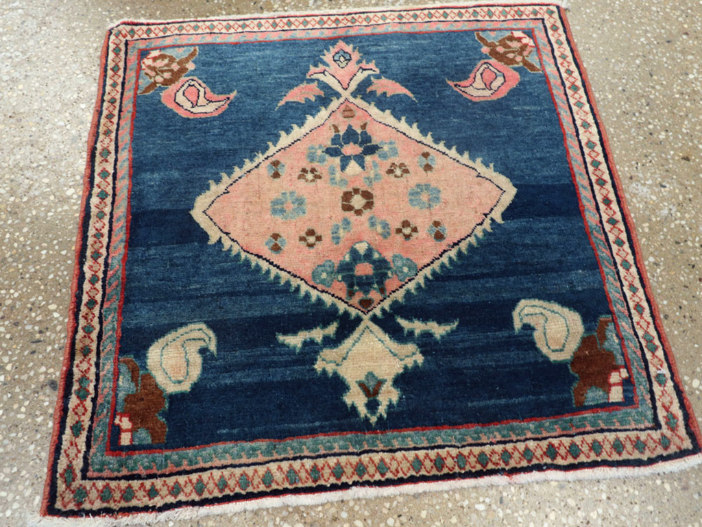 Antique Persian Tabriz Rug, No.23409 - Staging