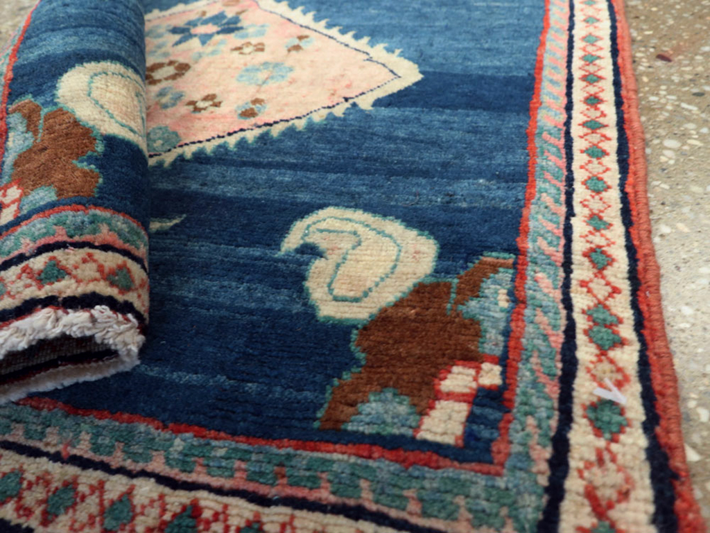 Antique Persian Tabriz Rug, No.23409 - Staging