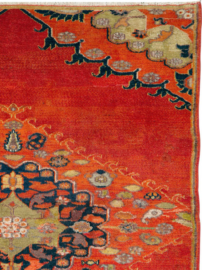 Antique Persian Dorokhsh Rug, No.23410 - Staging