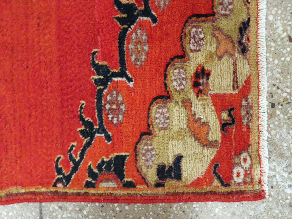 Antique Persian Dorokhsh Rug, No.23410 - Staging
